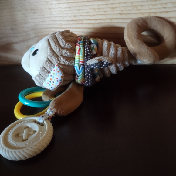 Infantino Go Gaga Musical Pull Down Plush Baby Stroller Toy Infant - Picture 3 of 8